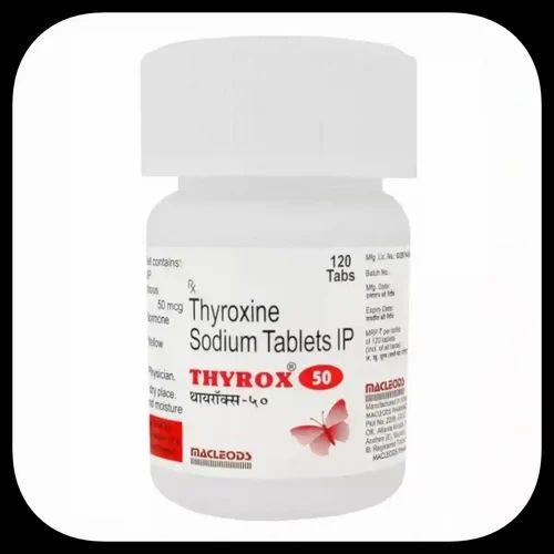Thyrox 50 Tablet, Packaging Size: 120 Tablets