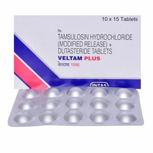 0.4mg Veltam Plus Tamsulosin Hydrochloride Dutasteride Tablet