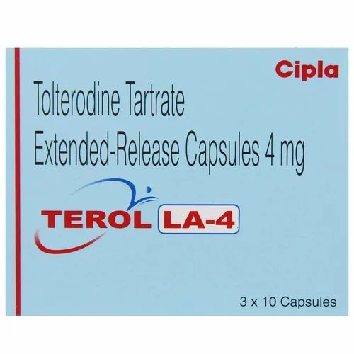 4mg Tolterodine Tartrate Extended Release Capsules