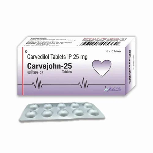 25mg Carevejohn Tablets, IP