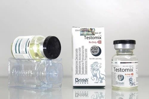British Pharma Testo Mix 250 Testosterone Enanthate Solution Vial (250 mg)