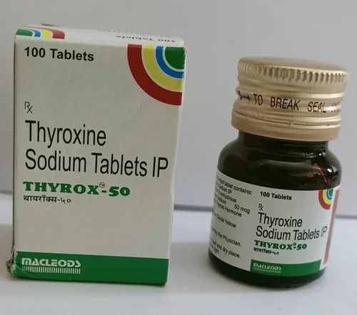 50mcg Thyrox Thyroxine Sodium Tablets