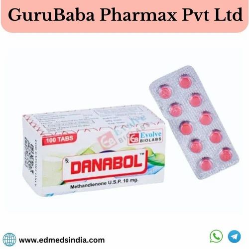 Methadienone tablets Danabol 10 mg, Purity: Mesixine