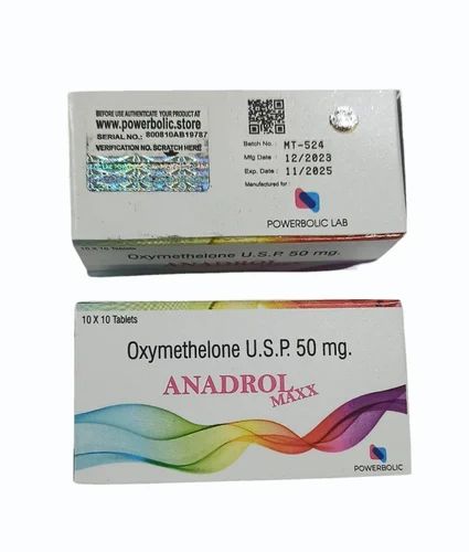 ANADROL Maxx Oxymetholone 50 MG Tablets