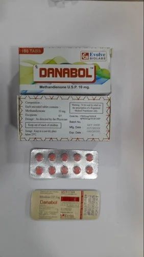 Danabol Methandienone U.s.p 10 Mg Tablets