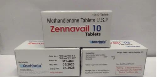Zennavail 10 Mg Methandienone Tablets
