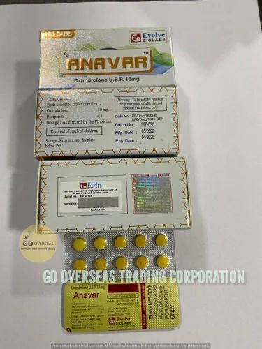 Anavar Oxandrolone Tablets, Packaging Size: 10 Tab