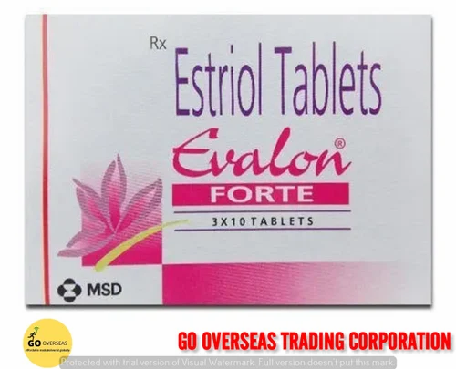 Estriol - Estrogen - Evalon Forte Tablets