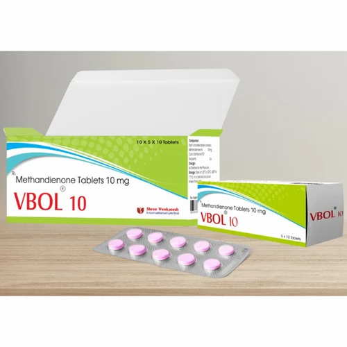 10 mg Vbol Metandienone Tablets IP