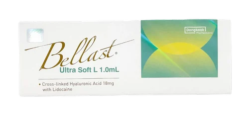 18 mg Bellast Ultra Soft Hyaluronic Acid With Lidocaine Filler, 1 ml