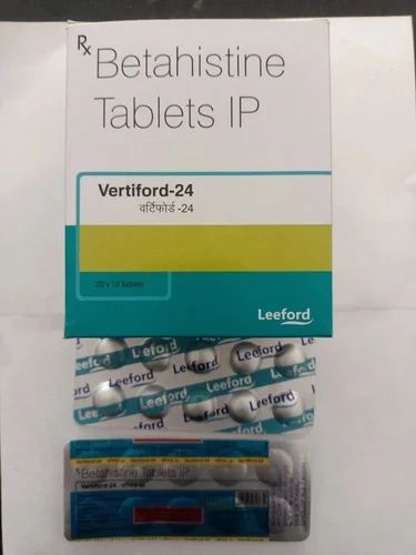 Vertiford 24 Mg Tablets - Betahistine