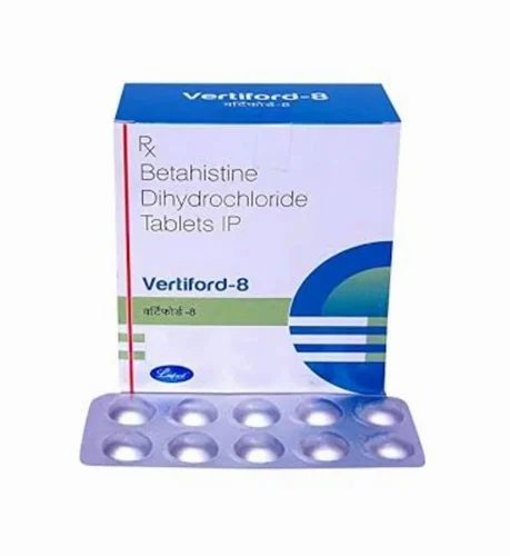 Betahistine Dihydrochloride 8 Mg Tablets