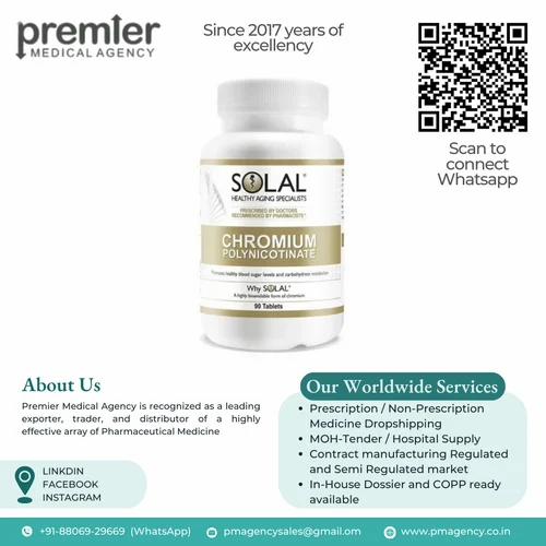 Solal Chromium Polynicotinate Tablets