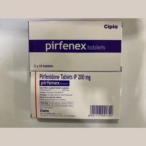 200mg Pirfenex Pirfenidone Tablet