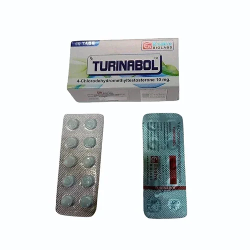 Turinabol Chlorodehydromethyltestosterone Tablet (10 mg) For Strength Increase