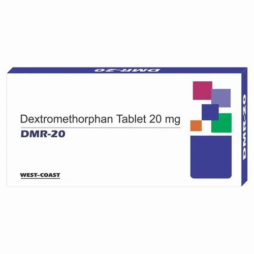 DMR Dextromethorphan 20mg Tablet