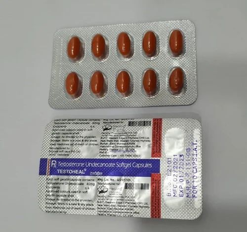 40mg Testoheal Testosterone Undecanoate Capsule