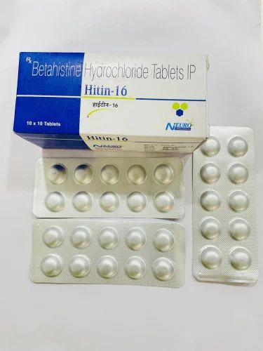 16mg Hitin Betahistine Hydrochloride Tablets IP