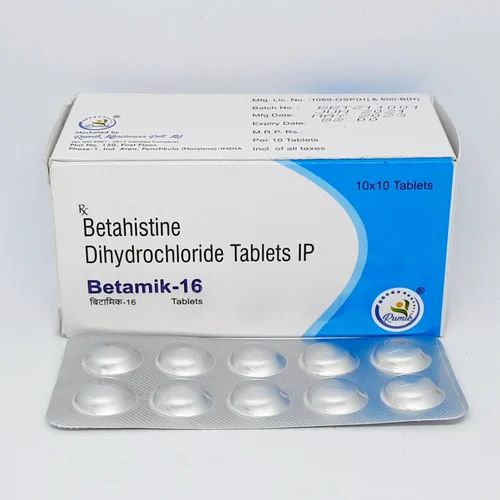 Betahistine Dihydrochloride Tablet 16 mg