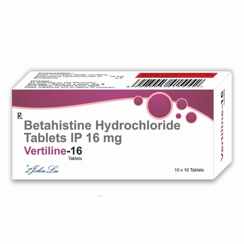 Vertiline16 Betahistine Dihydrochloride IP 16 Mg