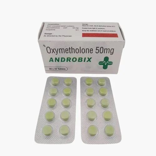 Androbix Oxymetholone 50mg Tablet