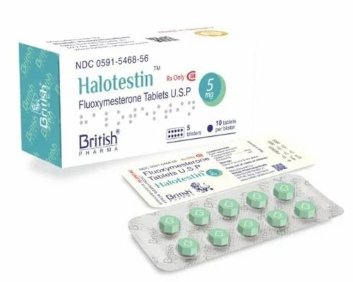 Halotestin Fluoxymesterone 5 mg Tablet