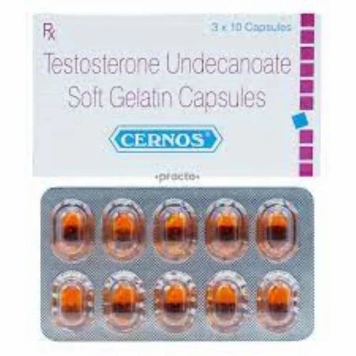 Cernos 40mg Testosterone Undecanoate Soft Gel Capsules