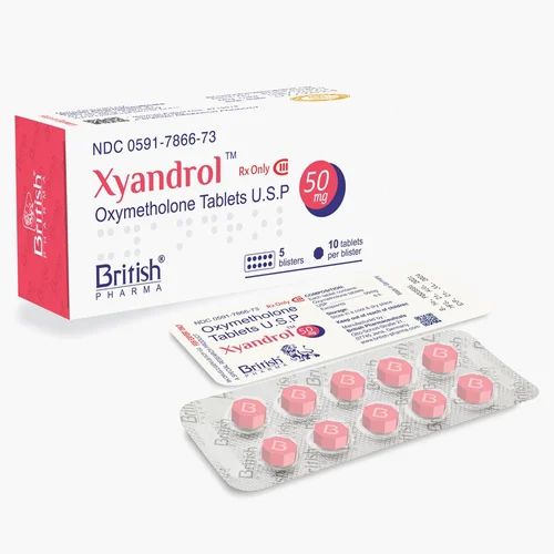 Xyandrol 50mg Oxymetholone Tablet