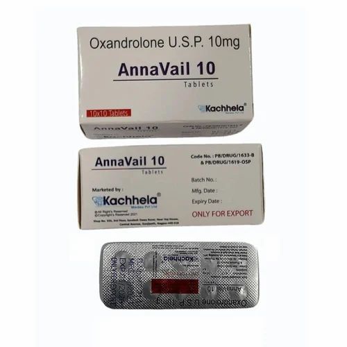 AnnaVail 10mg Oxandrolone Tablets