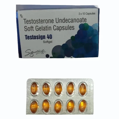 Testosign Testosterone Undecanoate 40mg Capsules