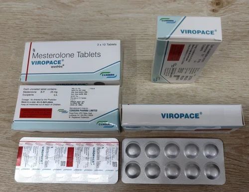 25mg Viropace Mesterolone Tablets