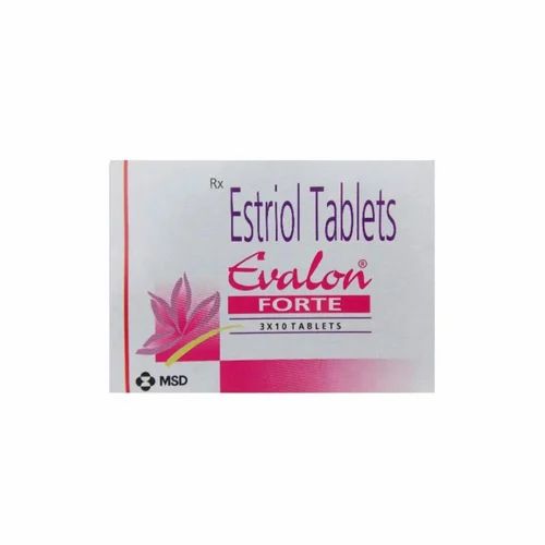 1mg Evalon Forte Estriol Tablets