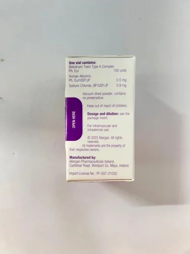 100iu Botox Botulinum Toxin