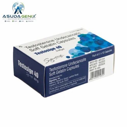 40mg Testosign Testosterone undecanoate soft capsule