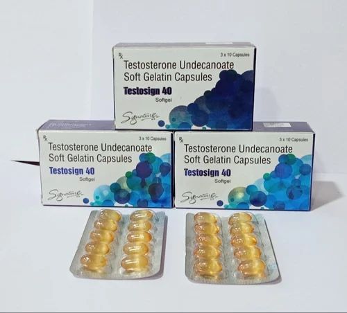 Testosign 40 Testosign Testosterone Undecanoate Soft Gelatin Pills