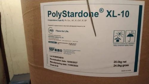 Crospovidone Xl 10, Grade Standard: IP