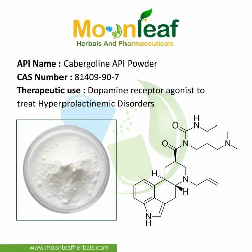 Cabergoline API Powder CAS NO 81409-90-7, USP Grade