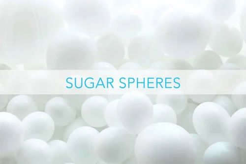 White Sugar Spheres