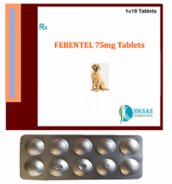 Febentel 75mg Tablets
