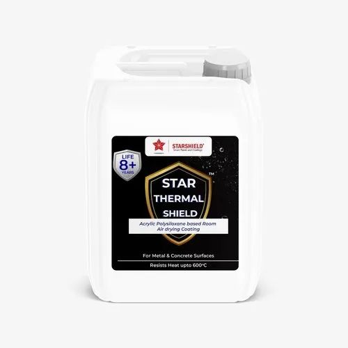 Silver Liquid Star Thermal Shield
