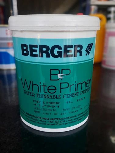 Berger Bp White Primer, For Exterior, 1 ltr