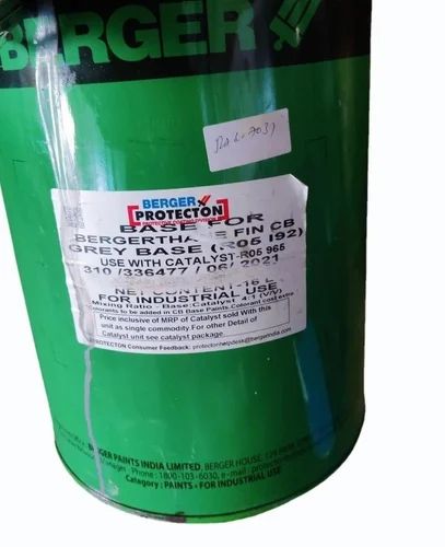 Bergerthane finish Grey, For Metal, Packaging Size: 20 L