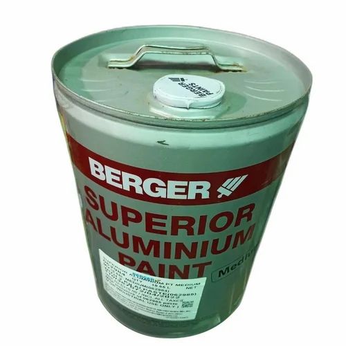 Heat Resistance Aluminium Paint, For Metal
