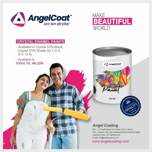 Satin Enamel Paints 4 Ltrs