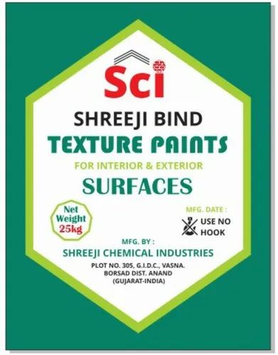 Texture paints, 25 kgs