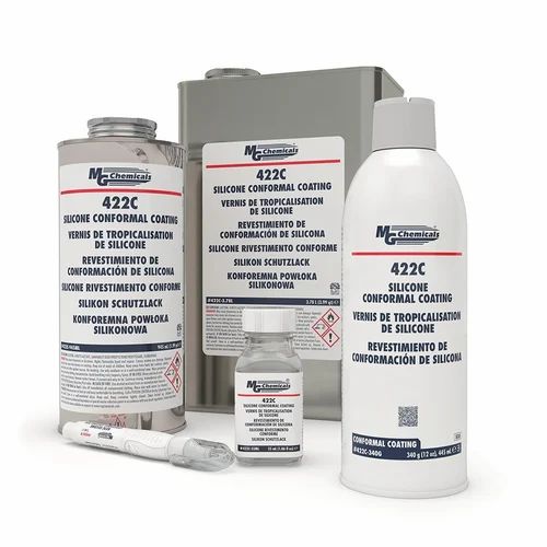 Transparent 422C - Silicone Conformal Coating, 4 L