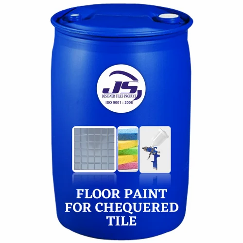 FLOOR PAINT FOR CHEQUERED TILE