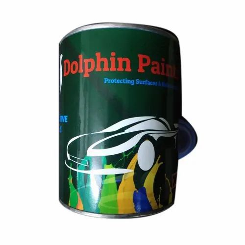 Dolphin High Gloss Liquid Automotive Paint, Packaging Size: 5 Liter