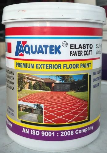 ACRLYLIC Range Of Colurs Exterior Floor Paint, Liquid, Packaging Type: Can,Bucket