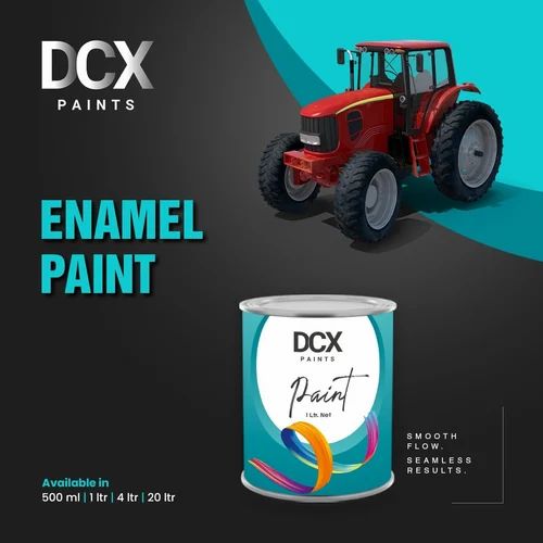 JK Maxx 4L Satin Enamel Paints, Black, 50 ml